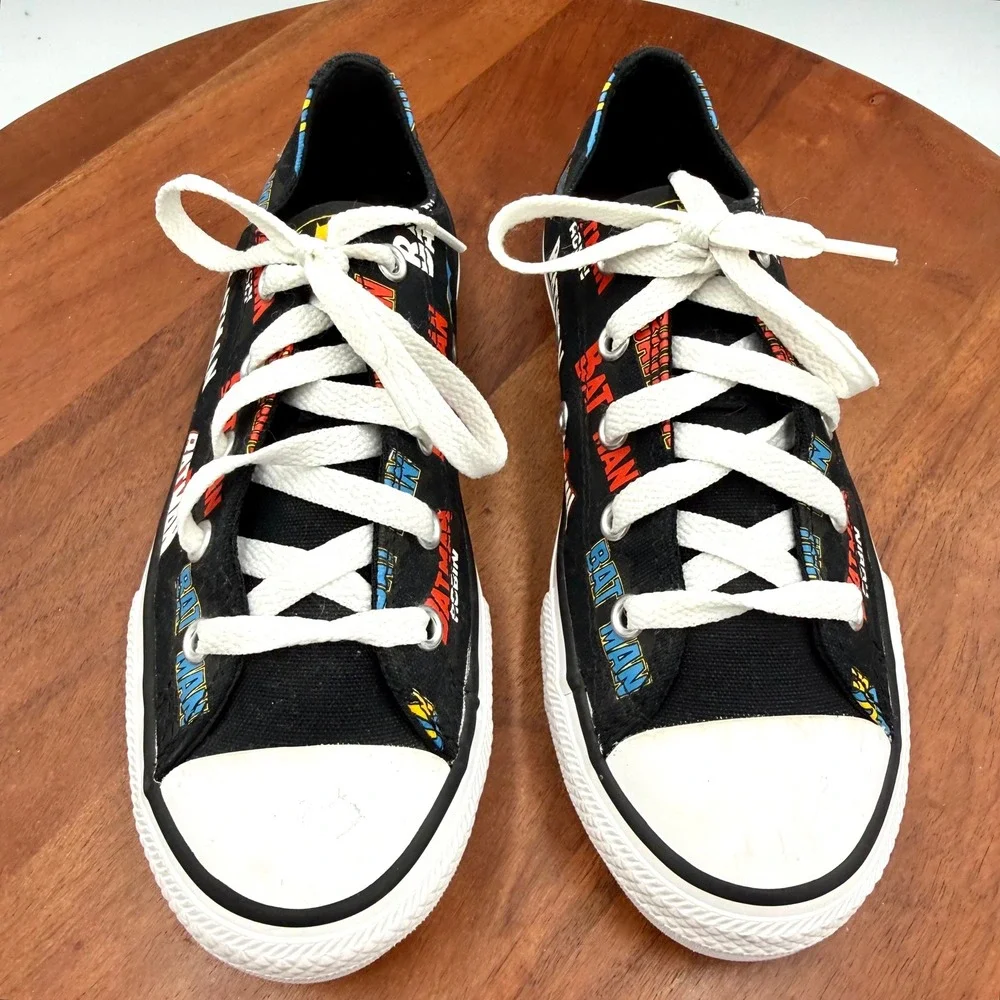 Converse Chuck Taylor All Star Batman 80‎ Years Sneakers Black 367321F Kids 1.5Y